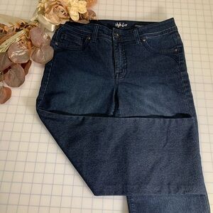 Style & Co Denim Jeans, Color: Denim, Size: 6P